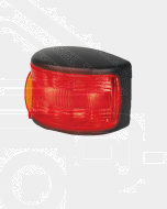 Hella Packet of 8 LED Rear Position Marker Lamp Red 12/4V Black Base with Duetsch