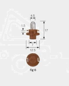 Narva 47748 Dash Panel Globe 12V 1.5W BX8.4d Beige Base (Box of 10)