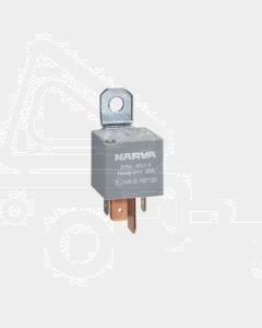 Narva 68016BL 24V 30Amp 4 Pin Normal Open Relay Resistor Protected