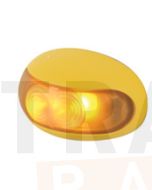 Hella Mining HM2051 DuraLED Marker Lamp Bare Wire - Amber Marker