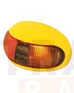 Hella Mining HM2053PC DuraLED Marker Lamp Bare Wire -  Red/Amber Side Marker 