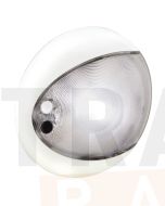 Hella 2JA959950561 EuroLED Touch Interior Lamp - White, White Cover