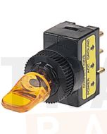 Hella Off-On Toggle Switch - Amber Illuminated, 12V (4424)