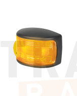 Hella LED Front Position Marker Lamp Amber 12/24V Black Base