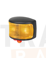 Hella LED Supplementary Side Marker Lamp Amber 12/4V CAB Marker Black