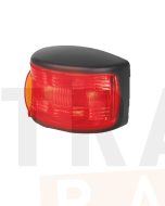 Hella LED Rear Position Marker Lamp Red 12/4V Black Base W/ Duetsch