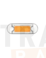 Hella 98085525 DuraLED Flush Mount Courtesy Lamp - Low Profile (Amber Light)