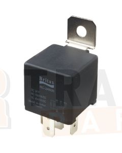 Britax Mini Relay 12V 40amp N/O 5 Pin W/Resistor 